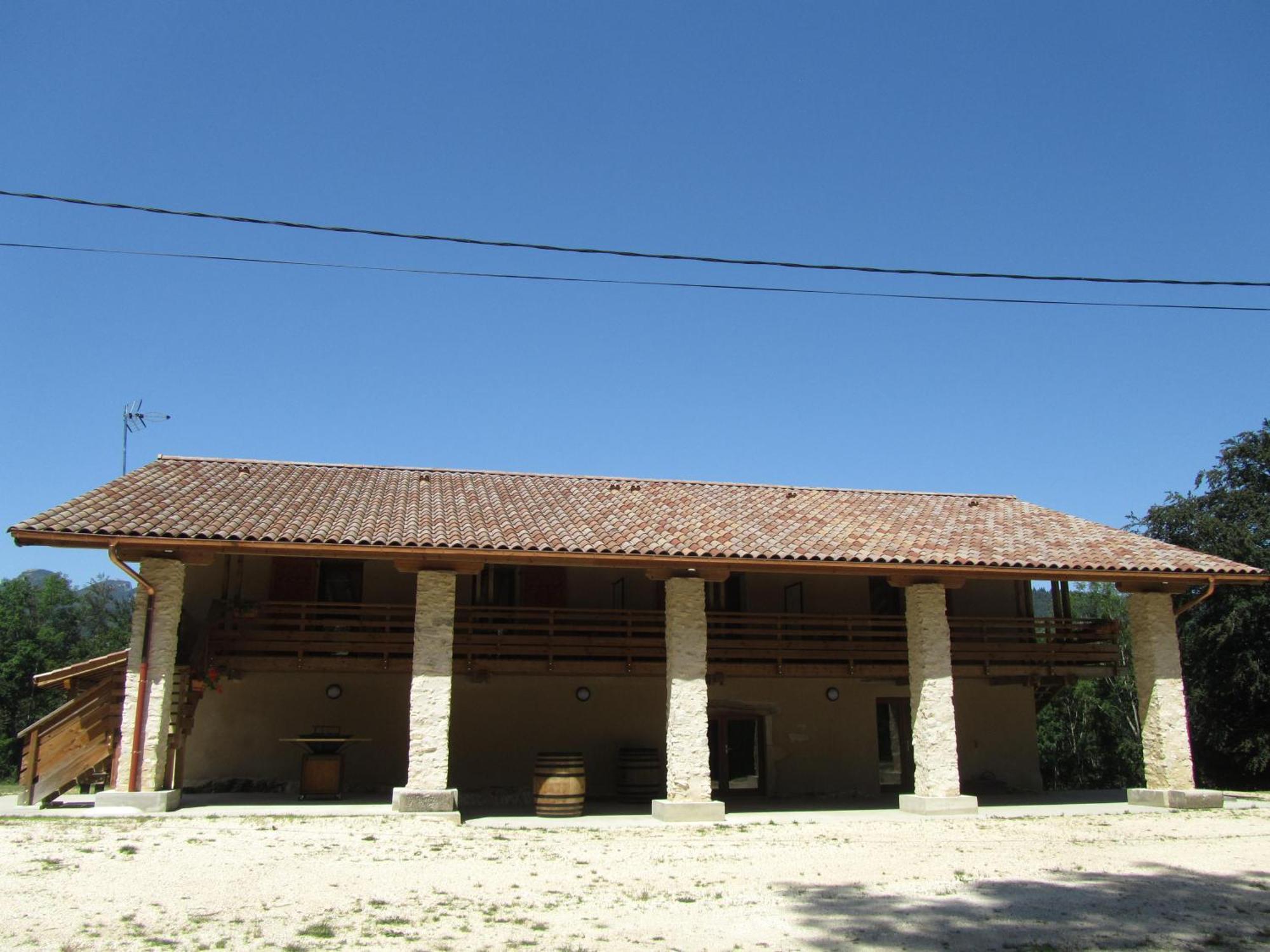 Gite De Dragoux Bouvante Bagian luar foto