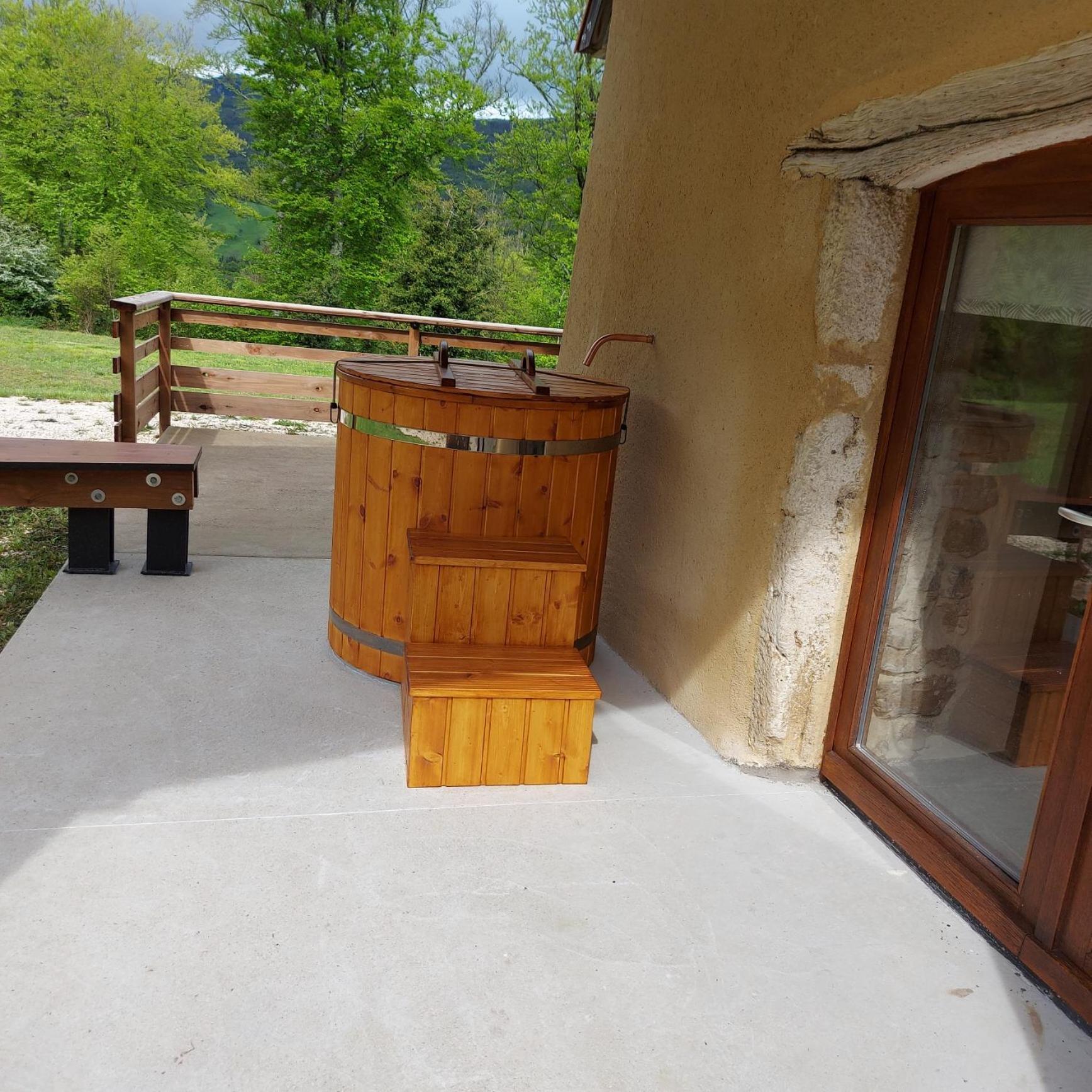 Gite De Dragoux Bouvante Bagian luar foto